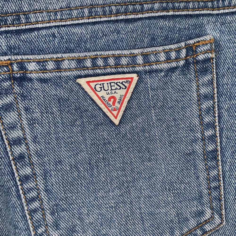 EUC Vintage GUESS Denim Skirt - Picture 7 of 12